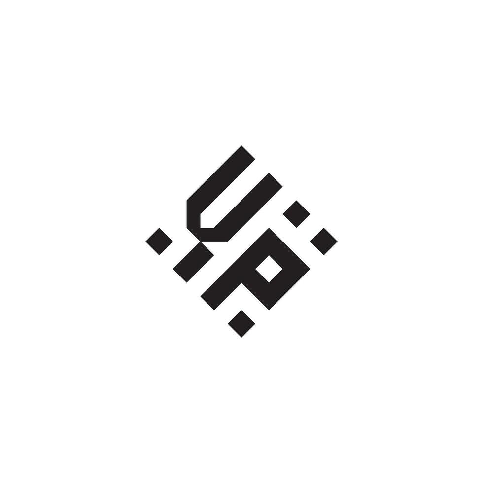 pv geométrico logotipo inicial conceito com Alto qualidade logotipo Projeto vetor