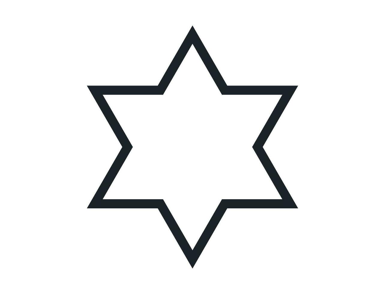 Estrela símbolo e simples estilo isolado Estrela ícone em branco fundo plano Projeto estilo mínimo vetor ilustração.