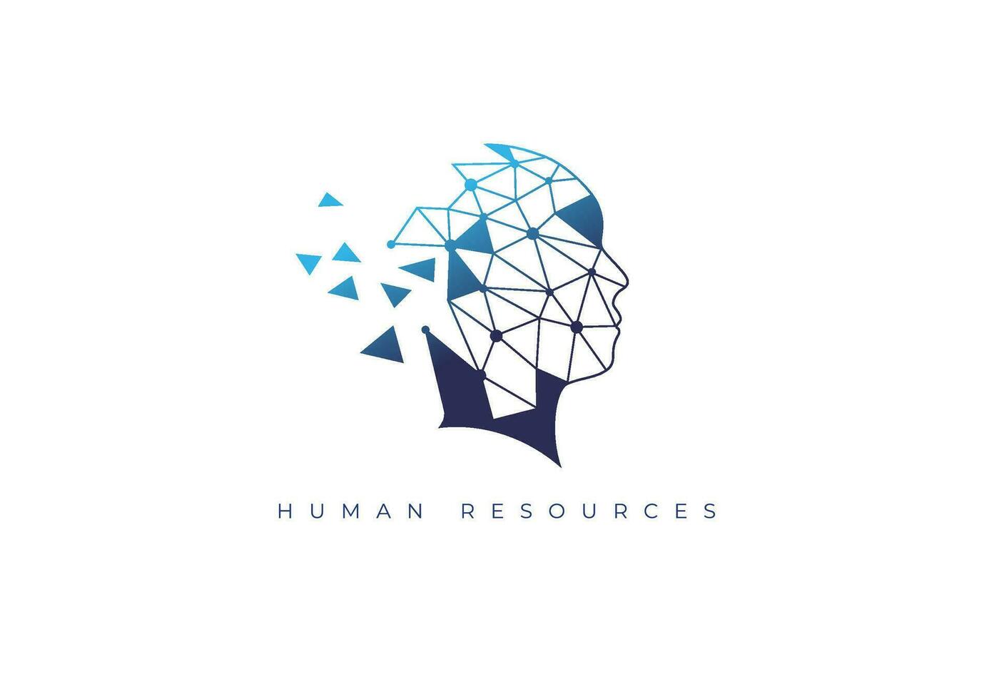 humano Recursos logotipo vetor