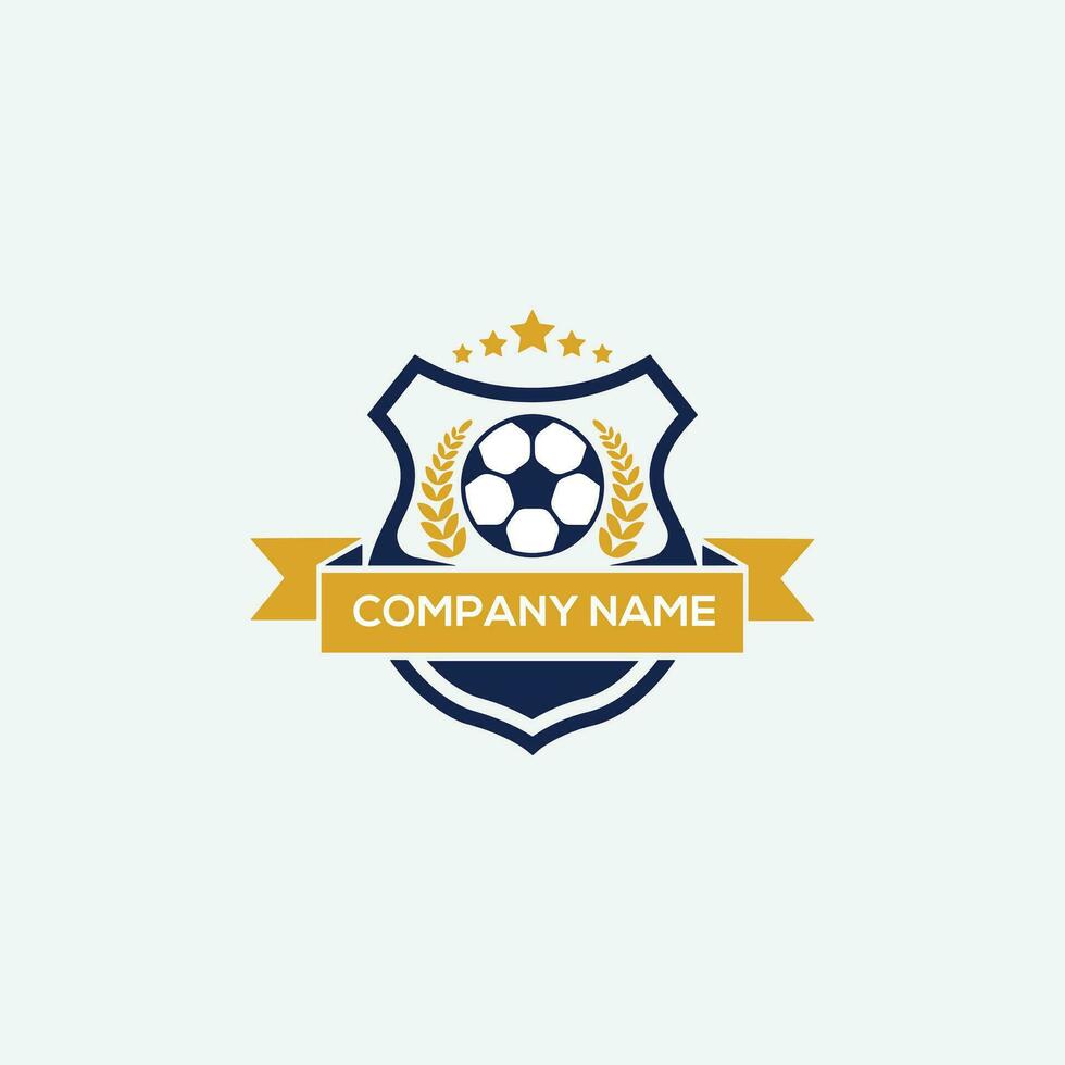 futebol logotipo Projeto vetor