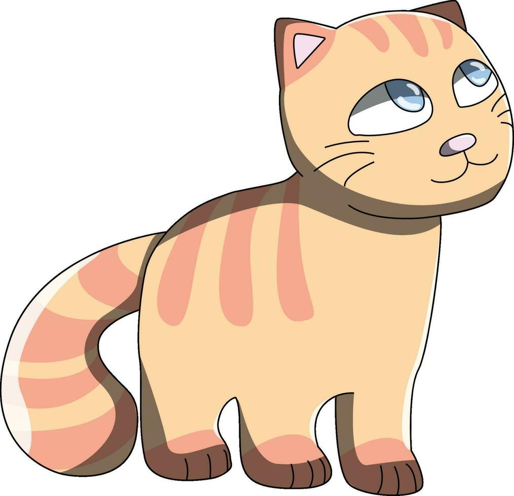 gato gatinho vetor ilustração desenhando desenho animado fofa