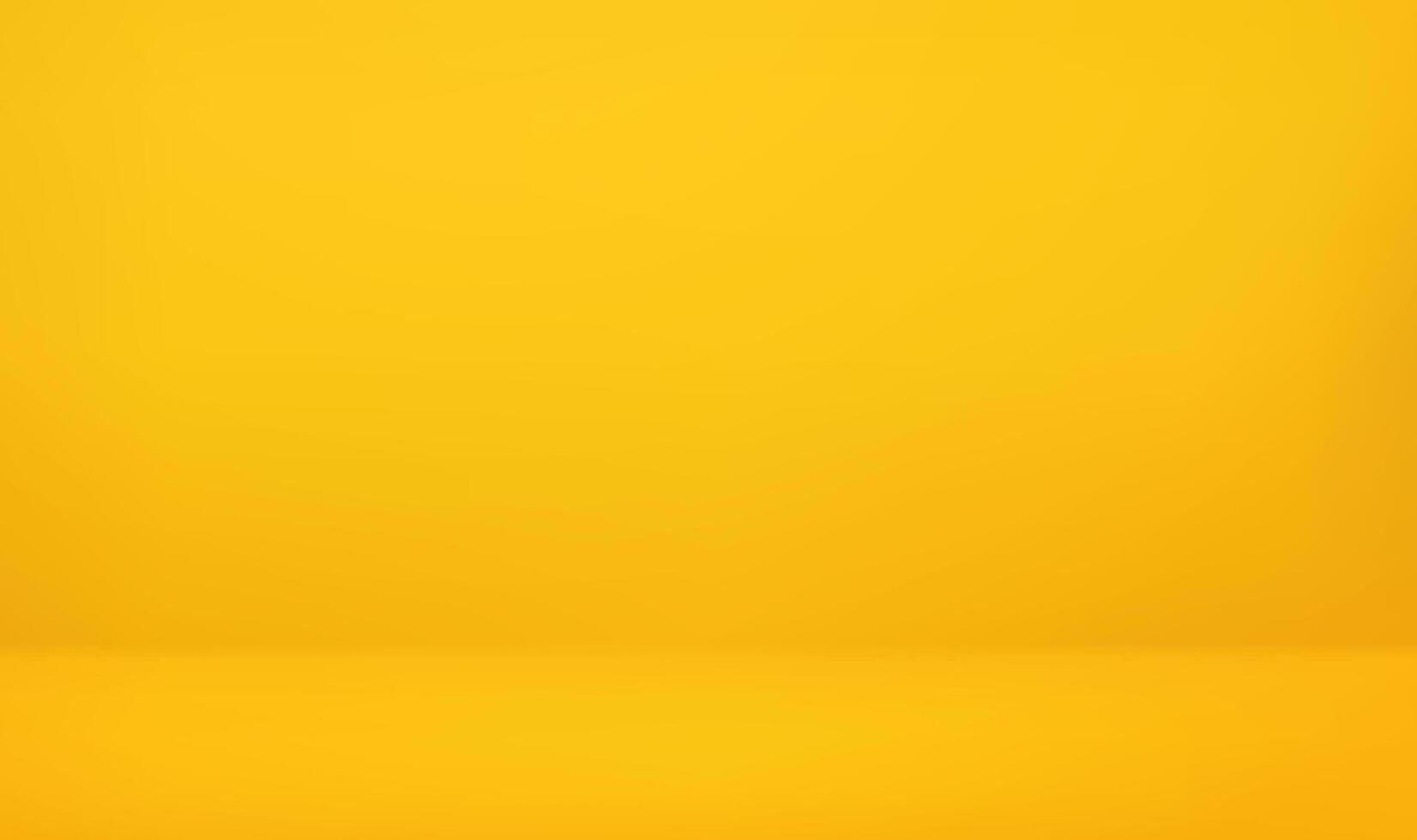 3d esvaziar amarelo luz estúdio abstrato fundo com Holofote efeito. produtos mostruário pano de fundo. conceito para seu gráfico Projeto poster bandeira e pano de fundo. 3d Renderização. vetor ilustração