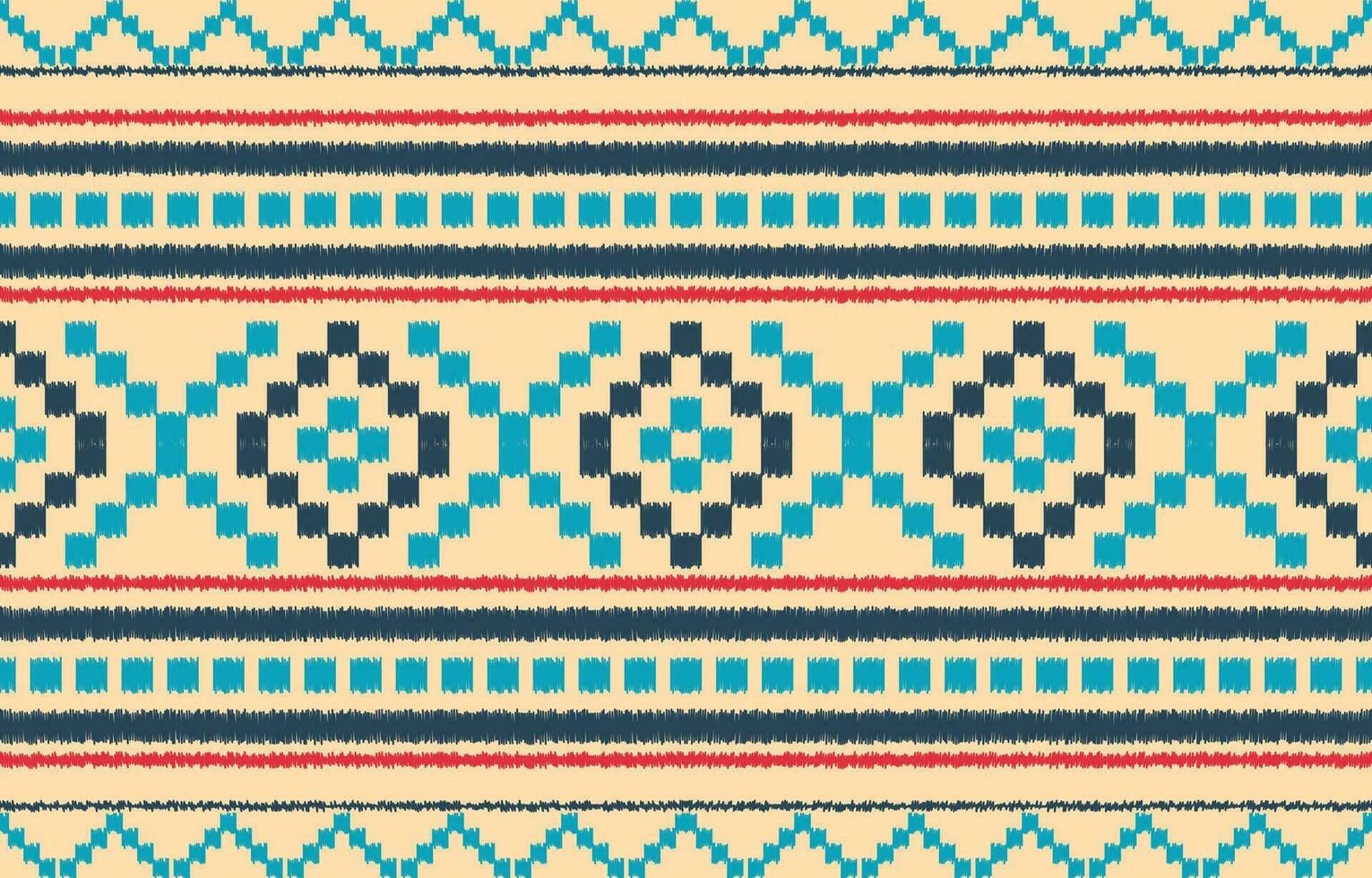 étnico abstrato ikat arte. asteca enfeite imprimir. geométrico étnico padronizar desatado cor oriental. Projeto para fundo ,cortina, tapete, papel de parede, roupas, invólucro, batik, vetor ilustração.