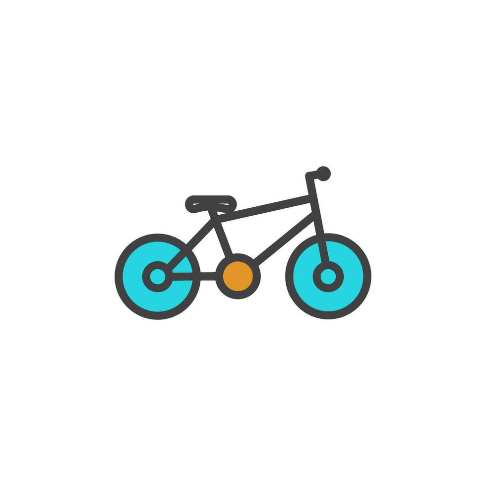 triciclo ícone. placa para Móvel conceito e rede Projeto. esboço vetor ícone. símbolo, logotipo ilustração. vetor gráficos