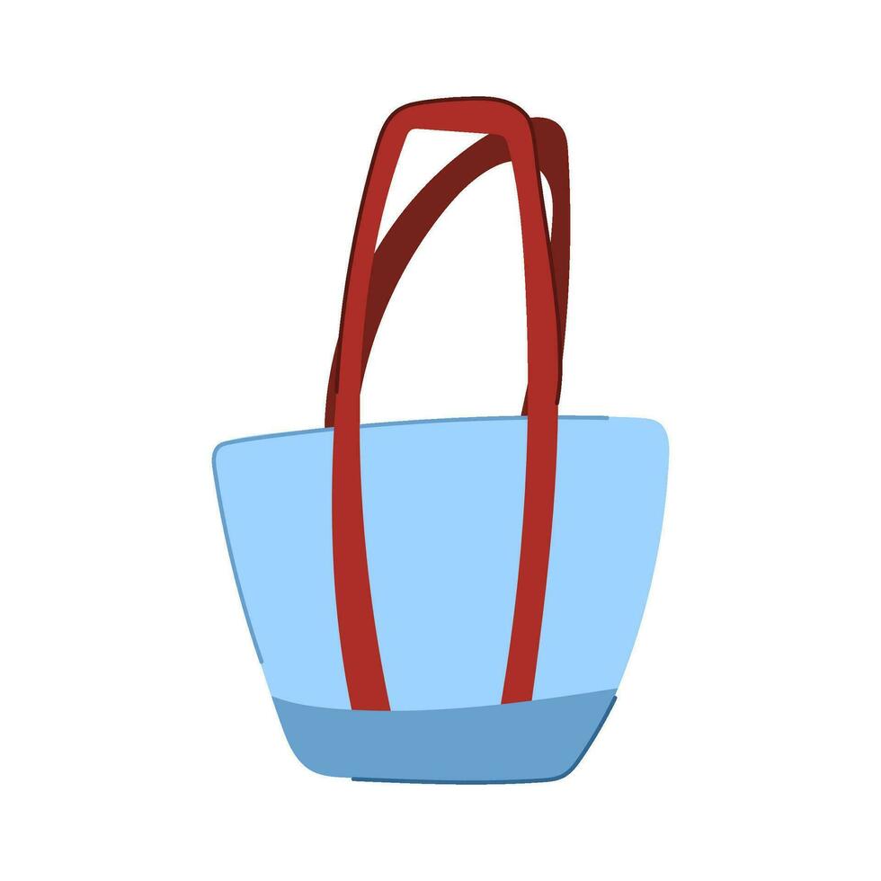pano reutilizável saco desenho animado vetor ilustração