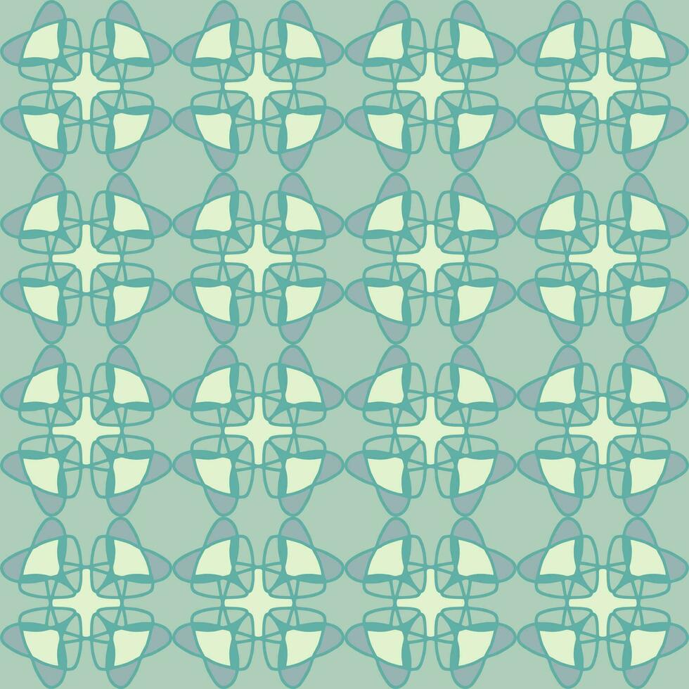 azul turquesa aqua menthe vintage floral interior desatado plano Projeto fundo vetor ilustração