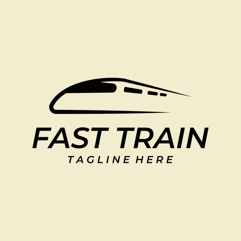 trem logotipo ícone vetor ícone modelo Projeto ilustração