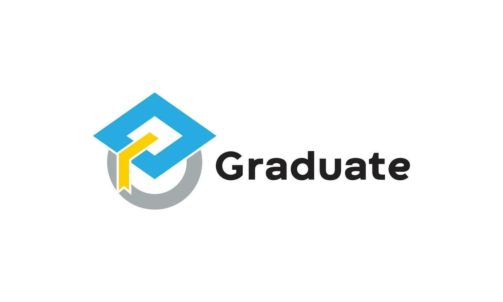 graduado cerimônia Educação chapéu aluna universidade acadêmico logotipo ícone realização Faculdade Projeto vetor