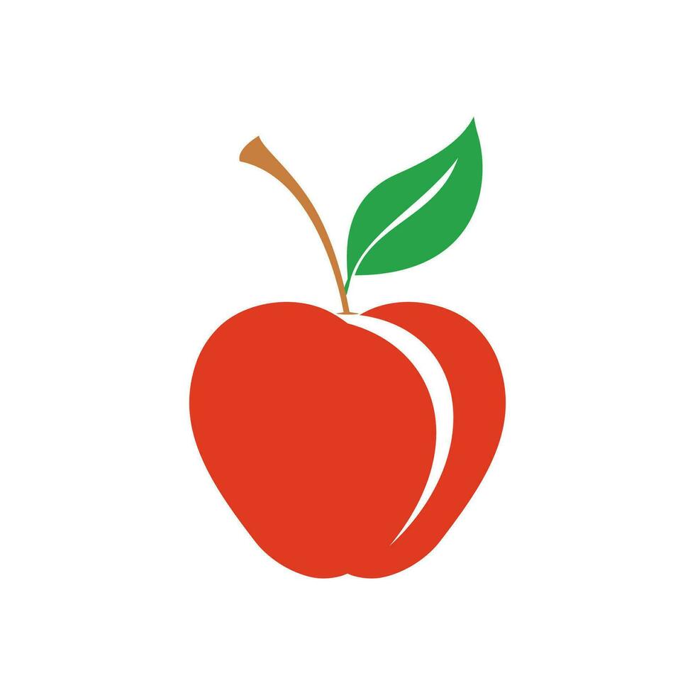 desenho de ilustração vetorial apple vetor