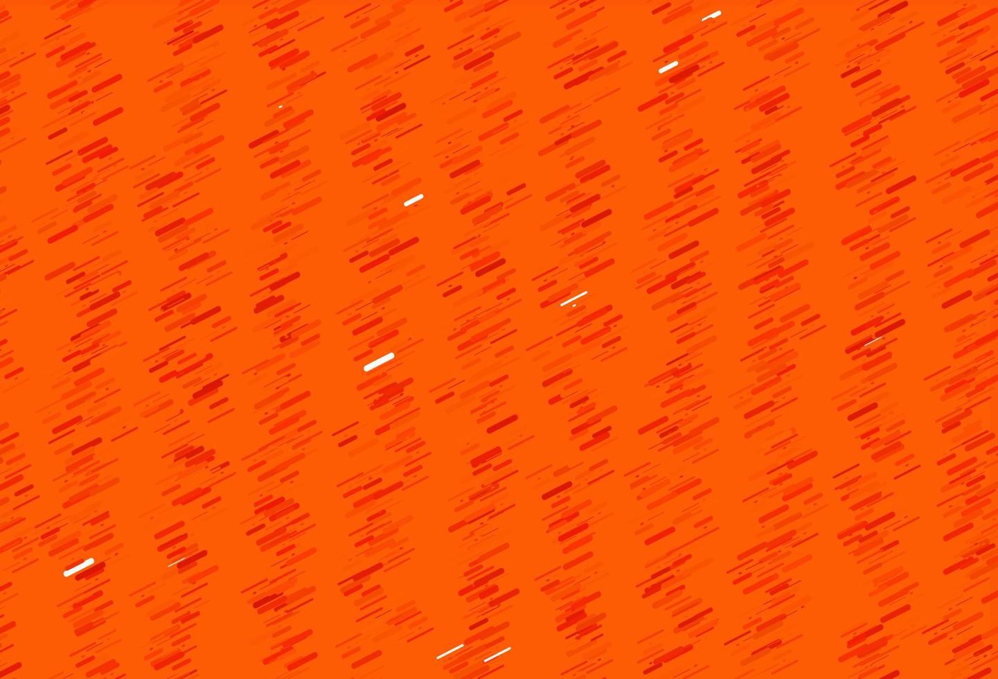 textura vector laranja claro com linhas coloridas.