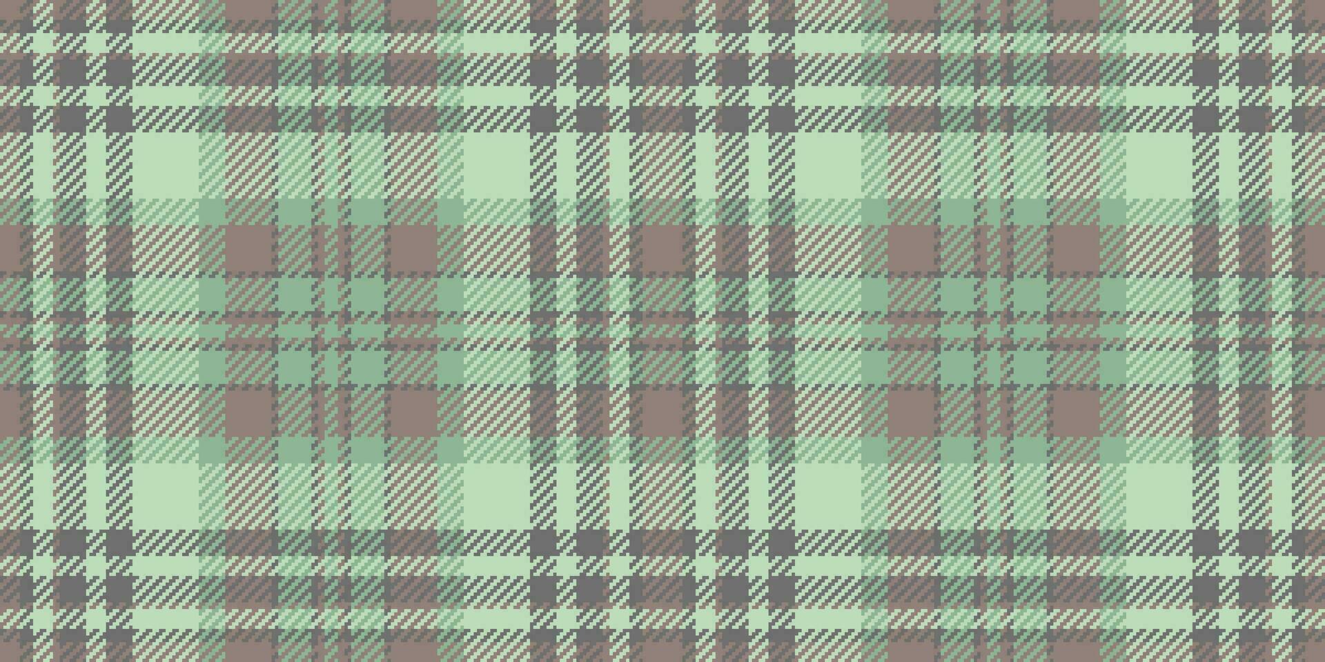 fabricação desatado xadrez padrão, Irlanda tecido Verifica vetor. chão fundo têxtil textura tartan dentro pastel e luz cores. vetor