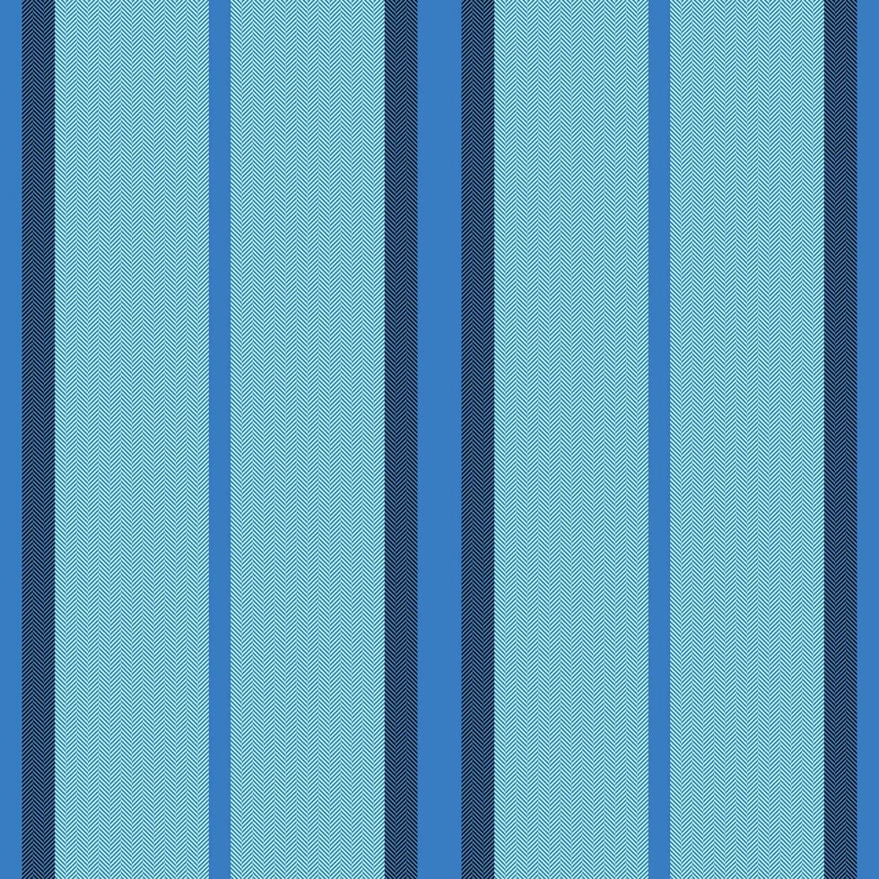 padrão de listra de linhas verticais em azul. textura de tecido de fundo de listras de vetor. design abstrato sem costura geométrica linha listrada. vetor