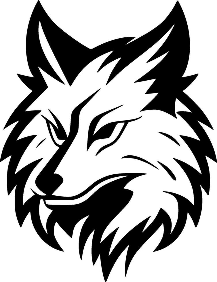 Lobo - Alto qualidade vetor logotipo - vetor ilustração ideal para camiseta gráfico