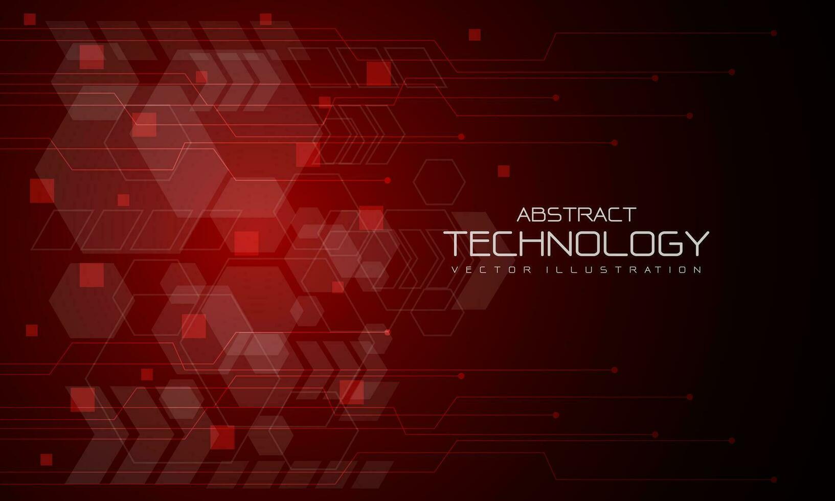 abstrato tecnologia vermelho Preto conceito inovação futurista dados Internet rede conexão fundo vetor