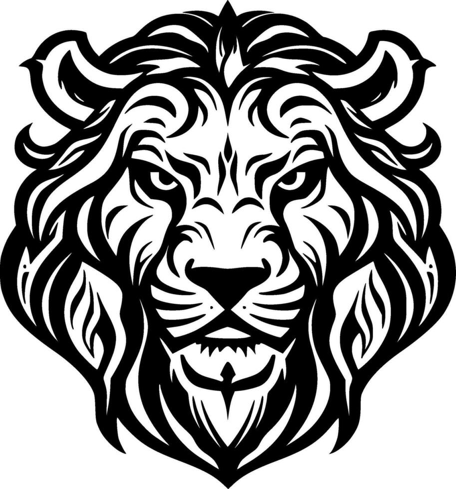 tigre - minimalista e plano logotipo - vetor ilustração