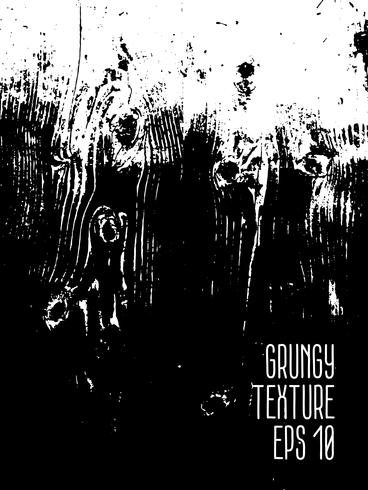Textura de aflição do grunge preto e branco. vetor
