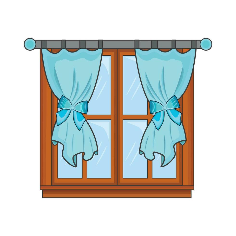 ilustração do janela vetor