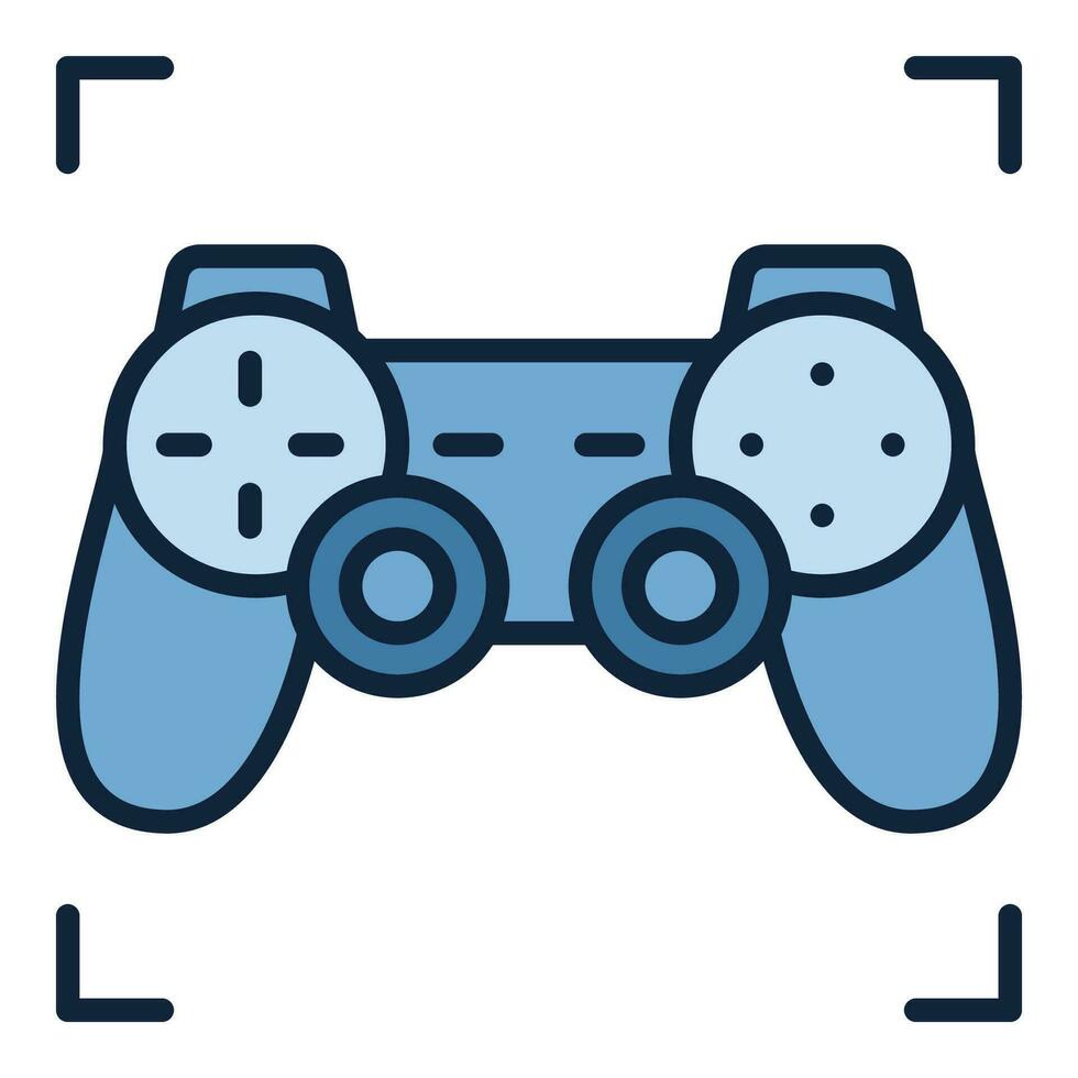 jogos almofada vetor vídeo jogos controlador colori ícone ou símbolo