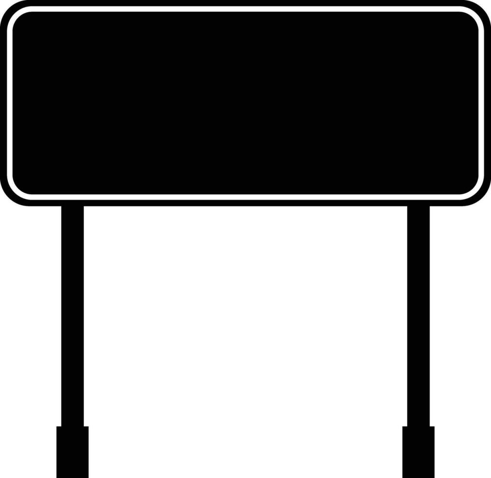 estrada placa ícone dentro plano isolado em brincar modelo para uma texto. rodovia tráfego em branco prato estrada placa dentro realista estilo Perigo em branco Atenção esvaziar sinais. vetor para apps rede