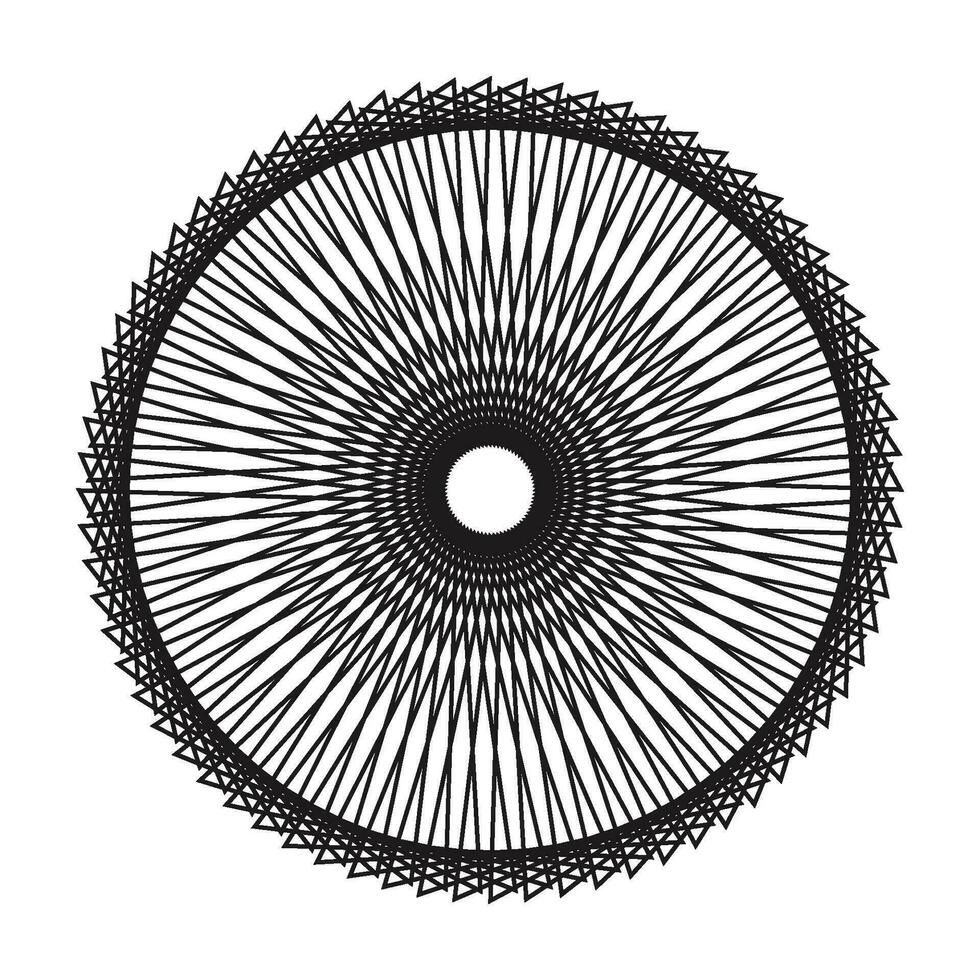 abstrato geométrico espirógrafo fundo vetor