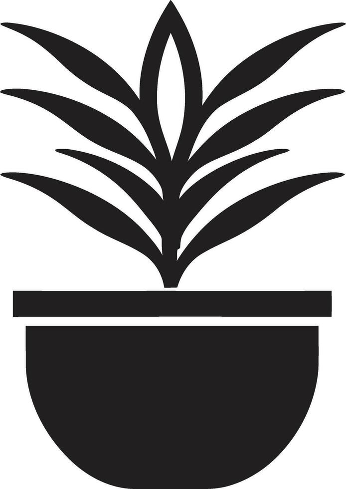 fotossintético orgulho plantar emblema Projeto naturezas paleta icônico plantar vetor