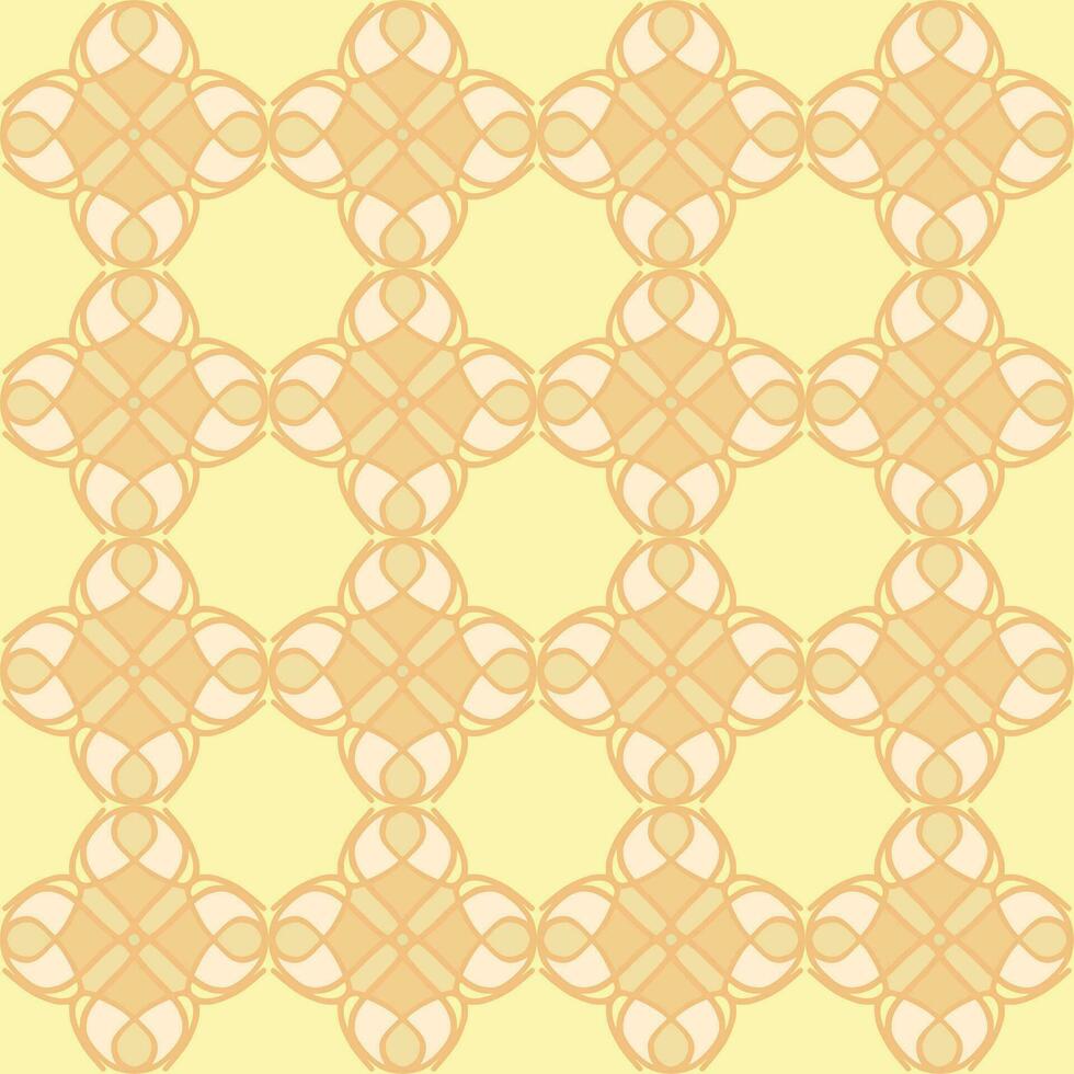 creme amarelo luz ouro brilhante vintage floral interior desatado plano Projeto fundo vetor