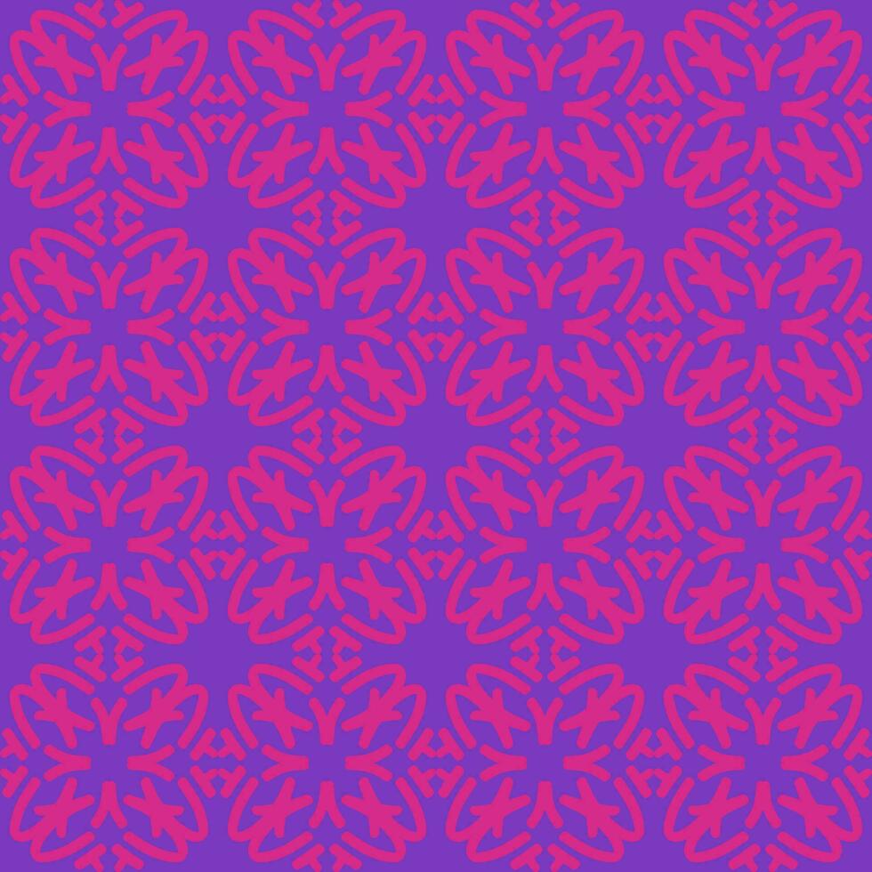 roxa magenta tolet lavanda mandala arte desatado padronizar floral criativo Projeto fundo vetor ilustração