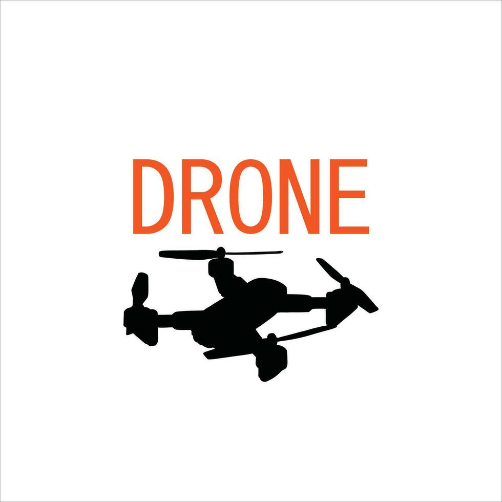 logotipo de vetor de drone. drone ícone moderno. sinal de ícone de drone para logotipo