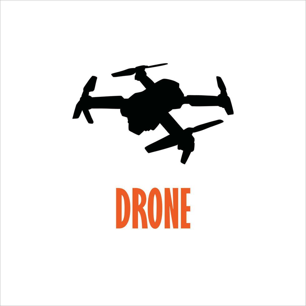 logotipo de vetor de drone. drone ícone moderno. sinal de ícone de drone para logotipo