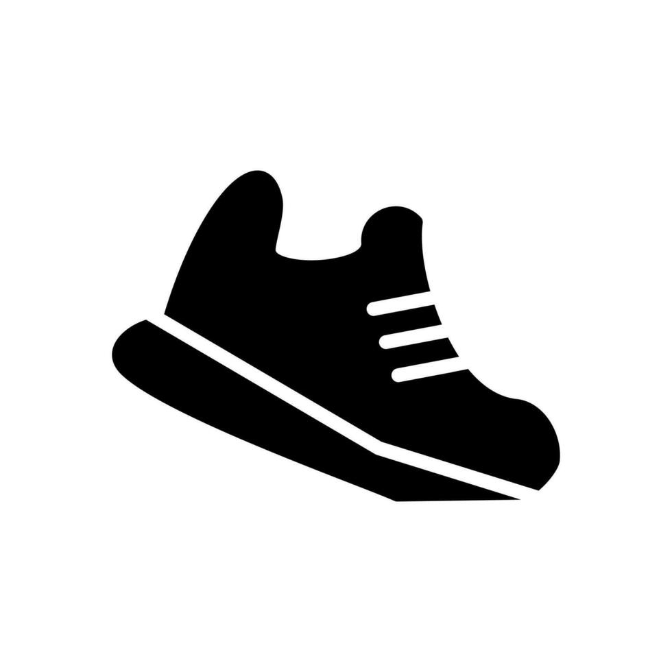 corrida sapatos ícone Projeto modelo vetor