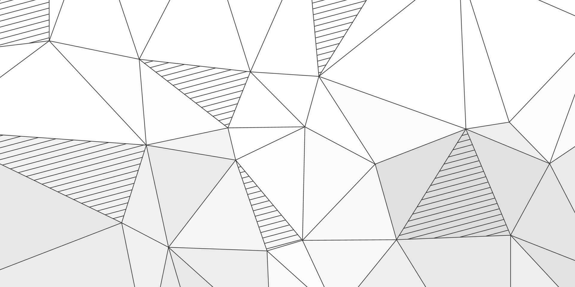 abstrato moderno elegante branco fundo com triângulos linhas vetor