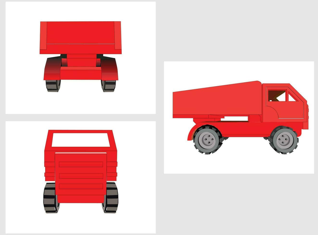 vetor imagem do uma miniatura caminhão logotipo com branco fundo, adequado para roupas e plástico