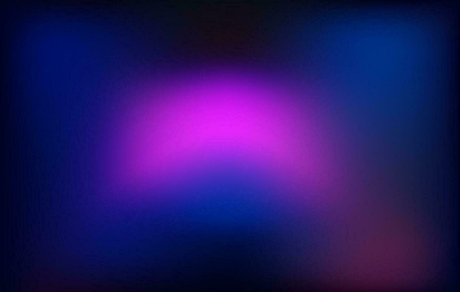 uma roxa e azul luz é mostrando dentro uma Sombrio Preto fundo vetor ilustração Projeto