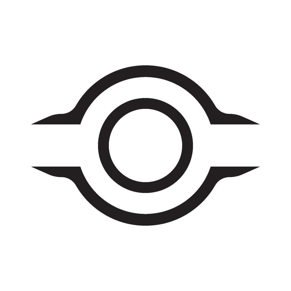 circular quadro, Armação logotipo ícone, vetor ilustração Projeto