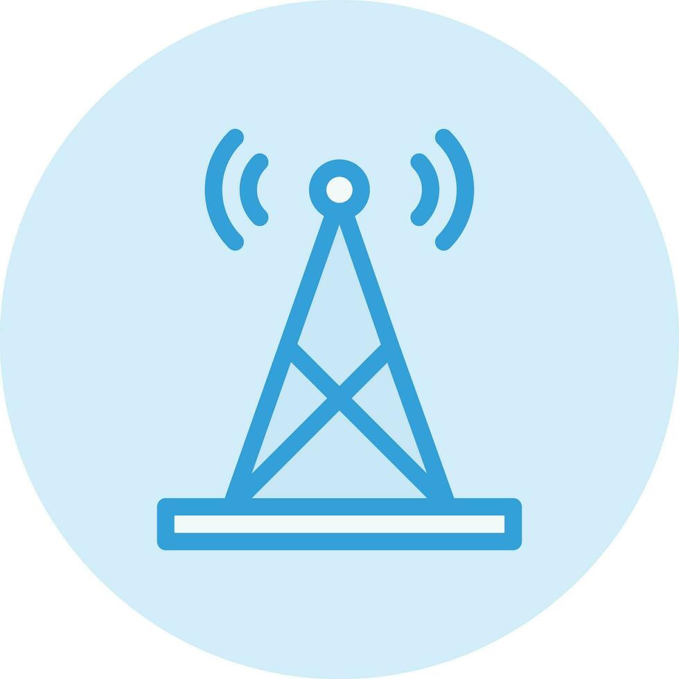 ilustração de design de ícone de vetor de antena