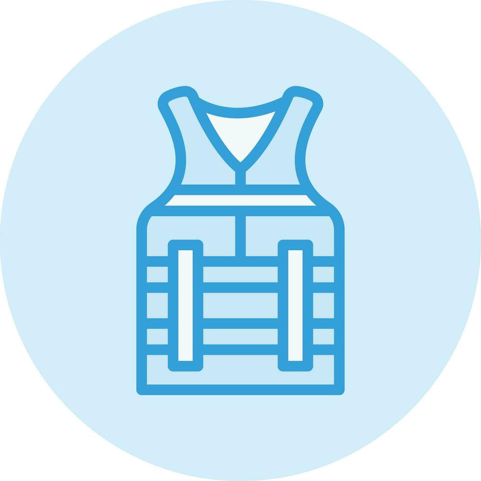 ilustração de design de ícone de vetor de colete salva-vidas