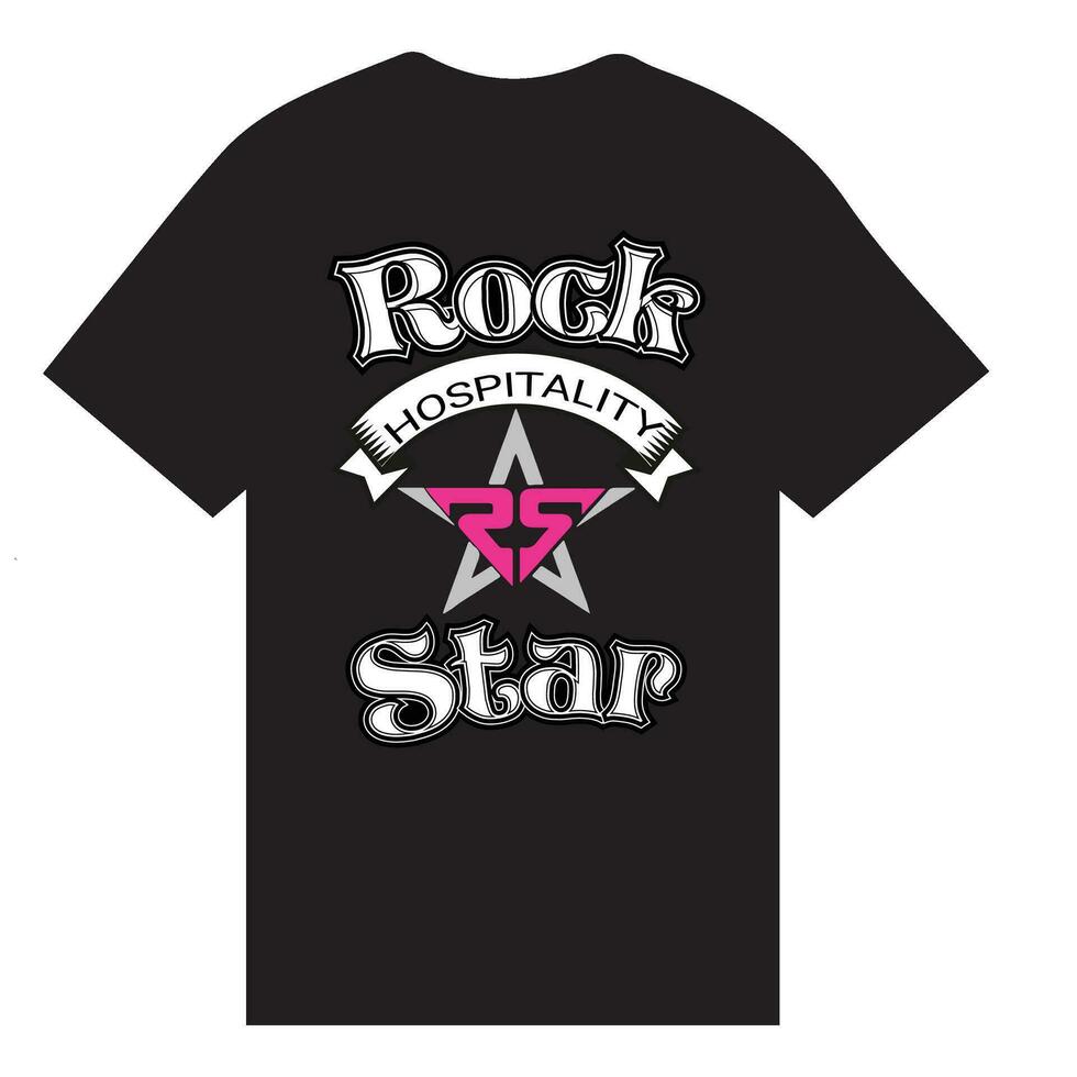 Rocha Estrela t camisa Projeto vetor