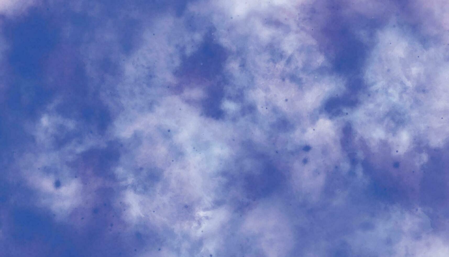 abstrato azul fundo com aquarela. azul e roxa fundo. abstrato aquarela, grunge textura vetor