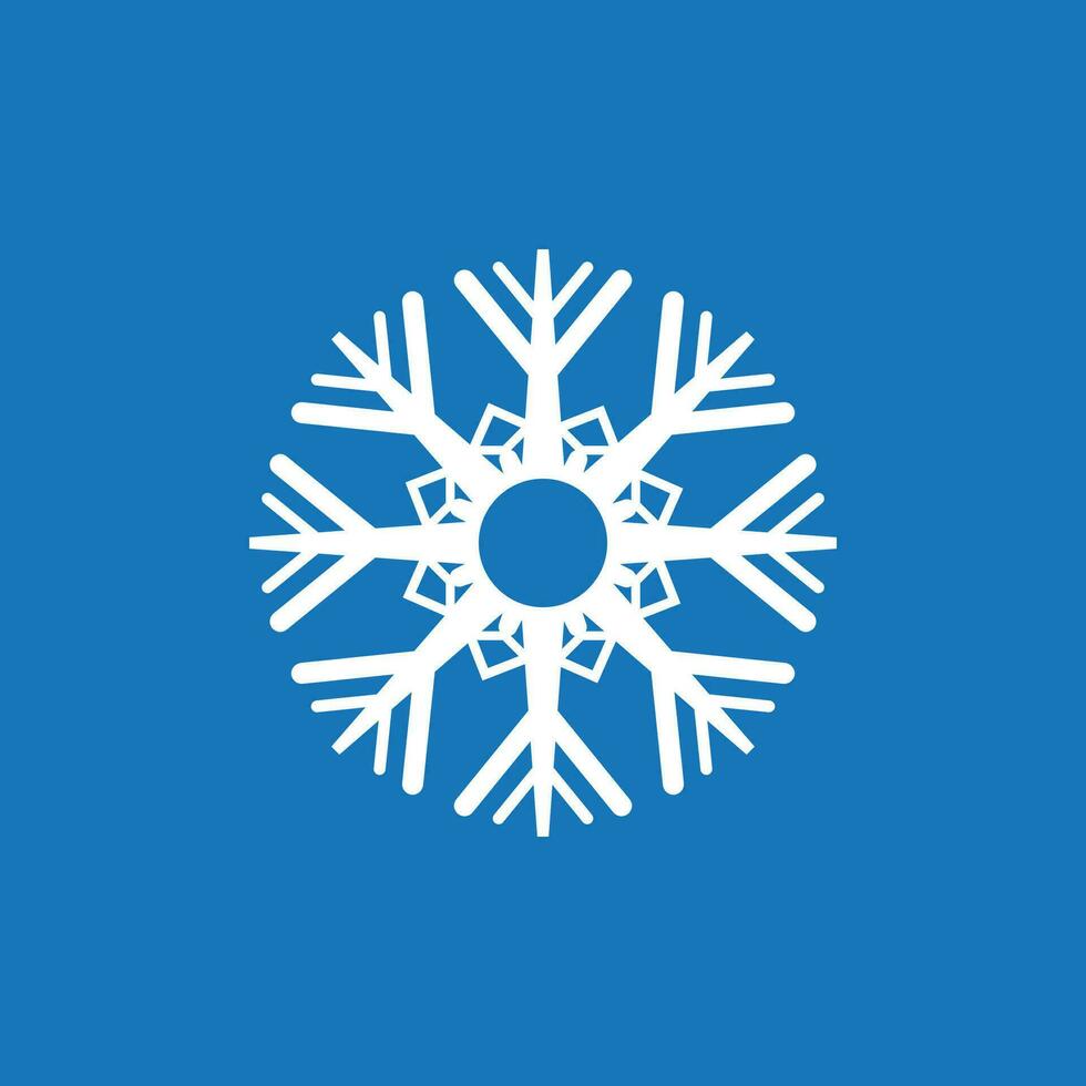 neve gelo logotipo arte vetor modelo ilustração