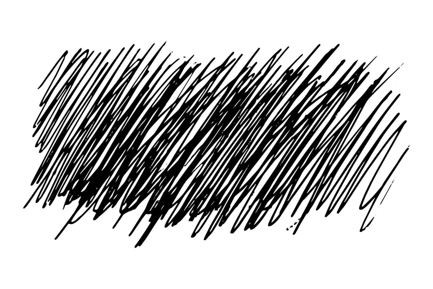 doodle ziguezagues estilo do doodle. fundo mão desenhada descuidadamente - ilustração do vetor isolada no fundo branco. repetindo caligrafia