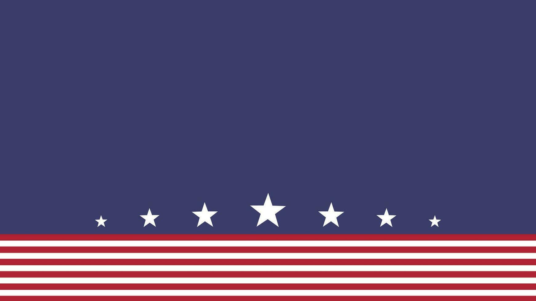 azul americano bandeira vetor modelo fundo com cópia de espaço para texto