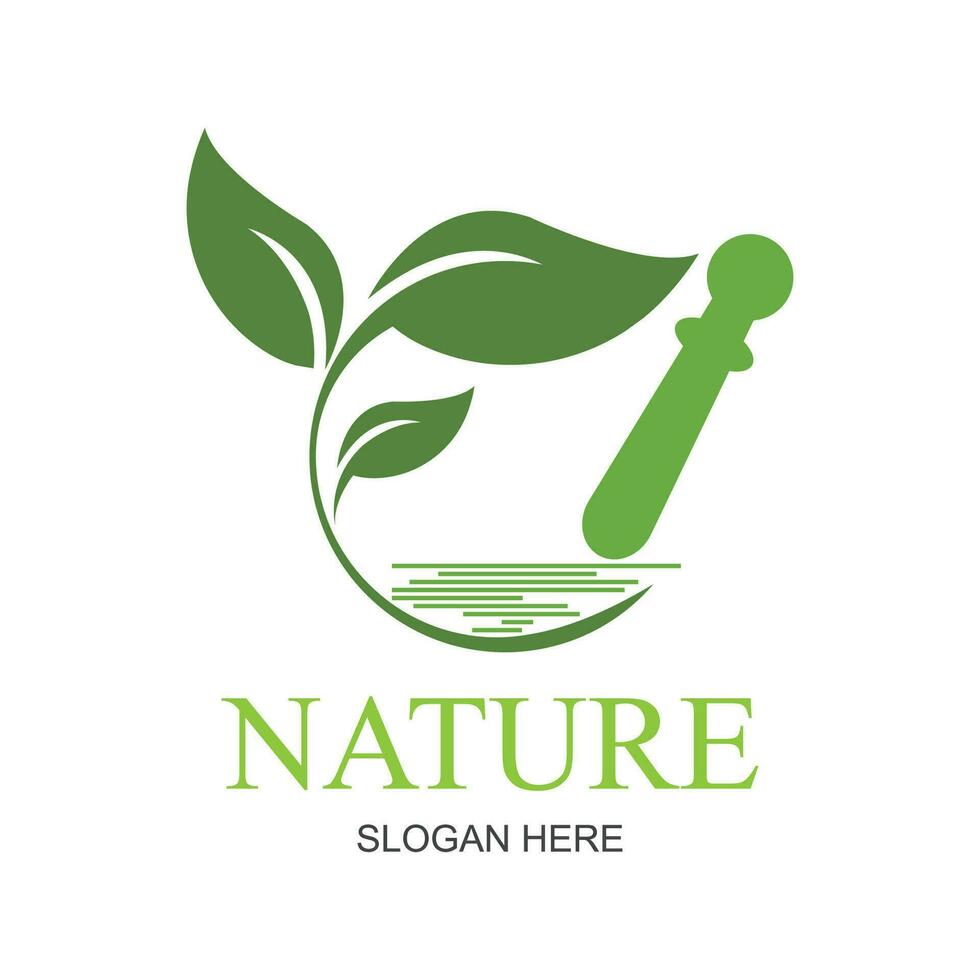 natureza criativo símbolo orgânico conceito. bio ervas saúde Cuidado abstrato o negócio eco logotipo. fresco comida, círculo pacote, beleza flora, farmacia ícone. corporativo identidade logotipo, companhia gráfico vetor