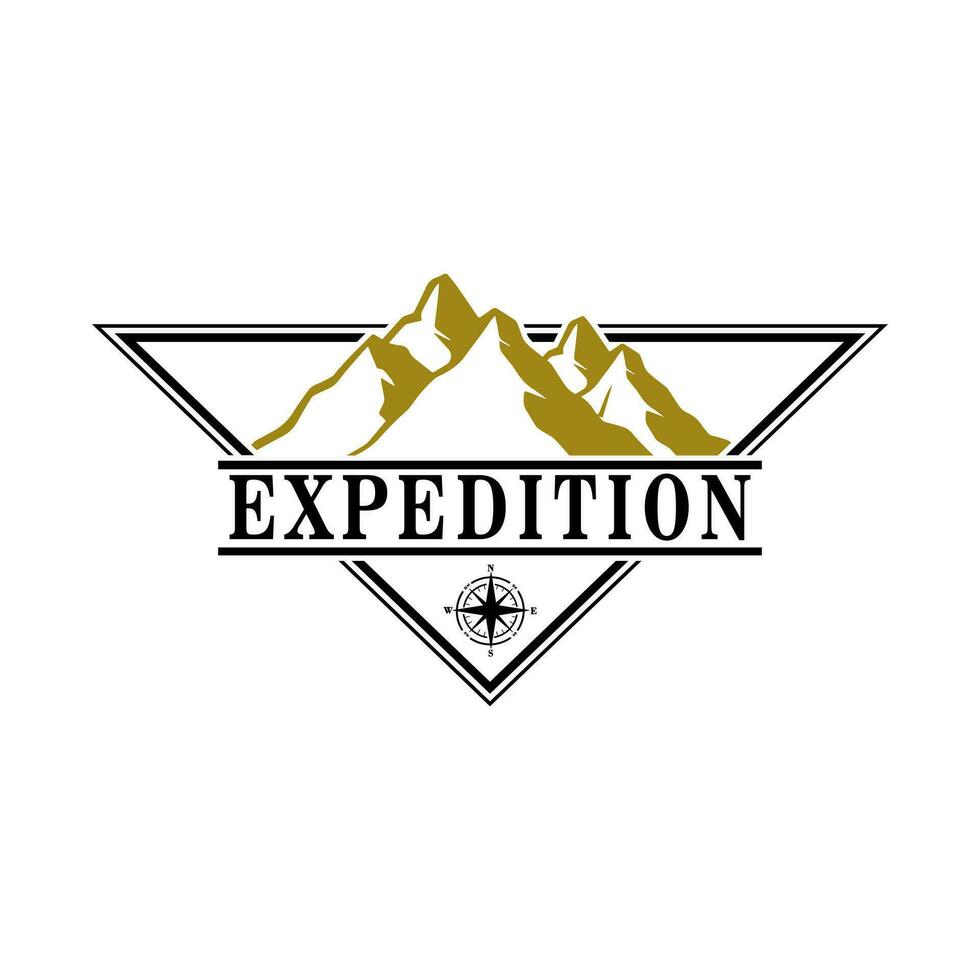 cume expedição logotipo vetor ilustração