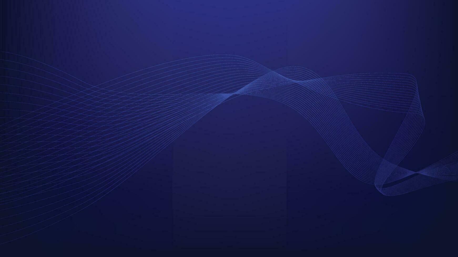 abstrato onda fundo com azul luz para decorativo gráfico Projeto elemento vetor