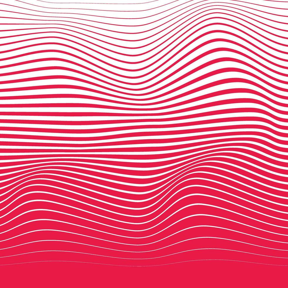 simples abstrato pirulito Rosa cor horizontal mistura ondulado distorcer padronizar arte vetor