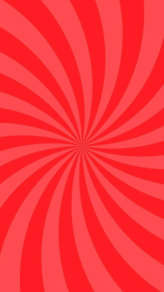 simples curvado luz vermelho radial linhas efeito vetor fundo