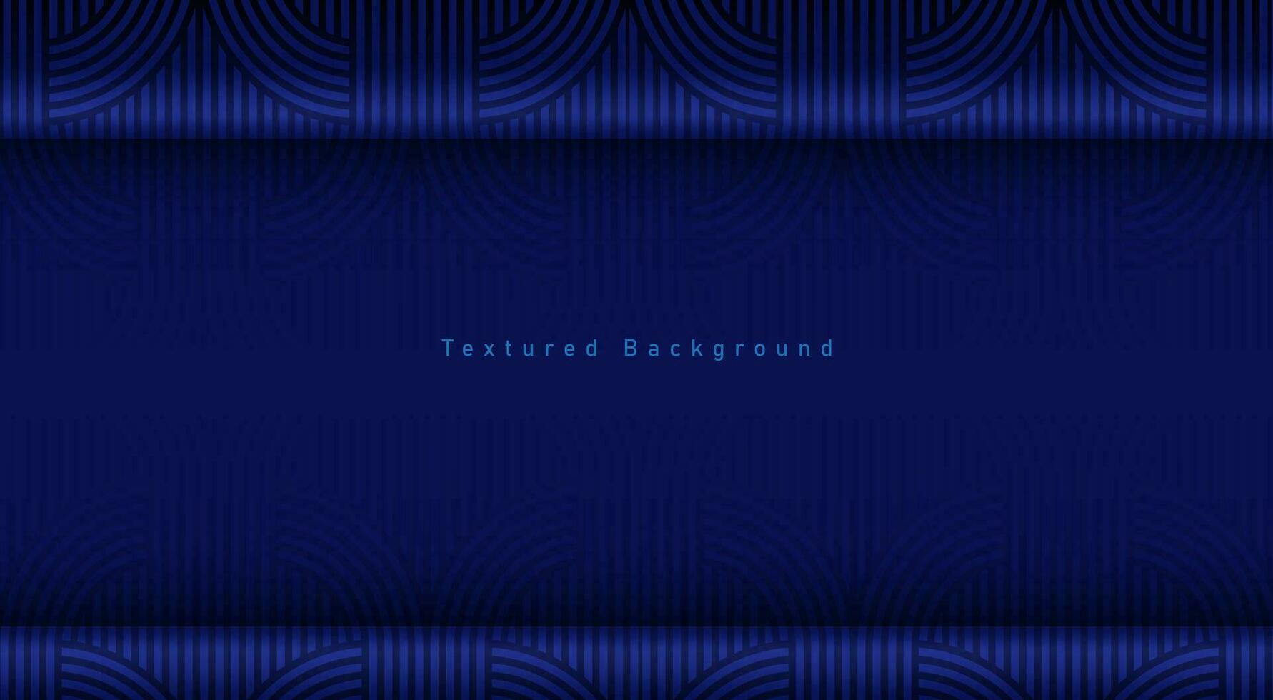 abstrato azul fundo com seda tecido cetim textura padrão, 3d efeito, a conceito do Sombrio azul gradiente fundo. vetor