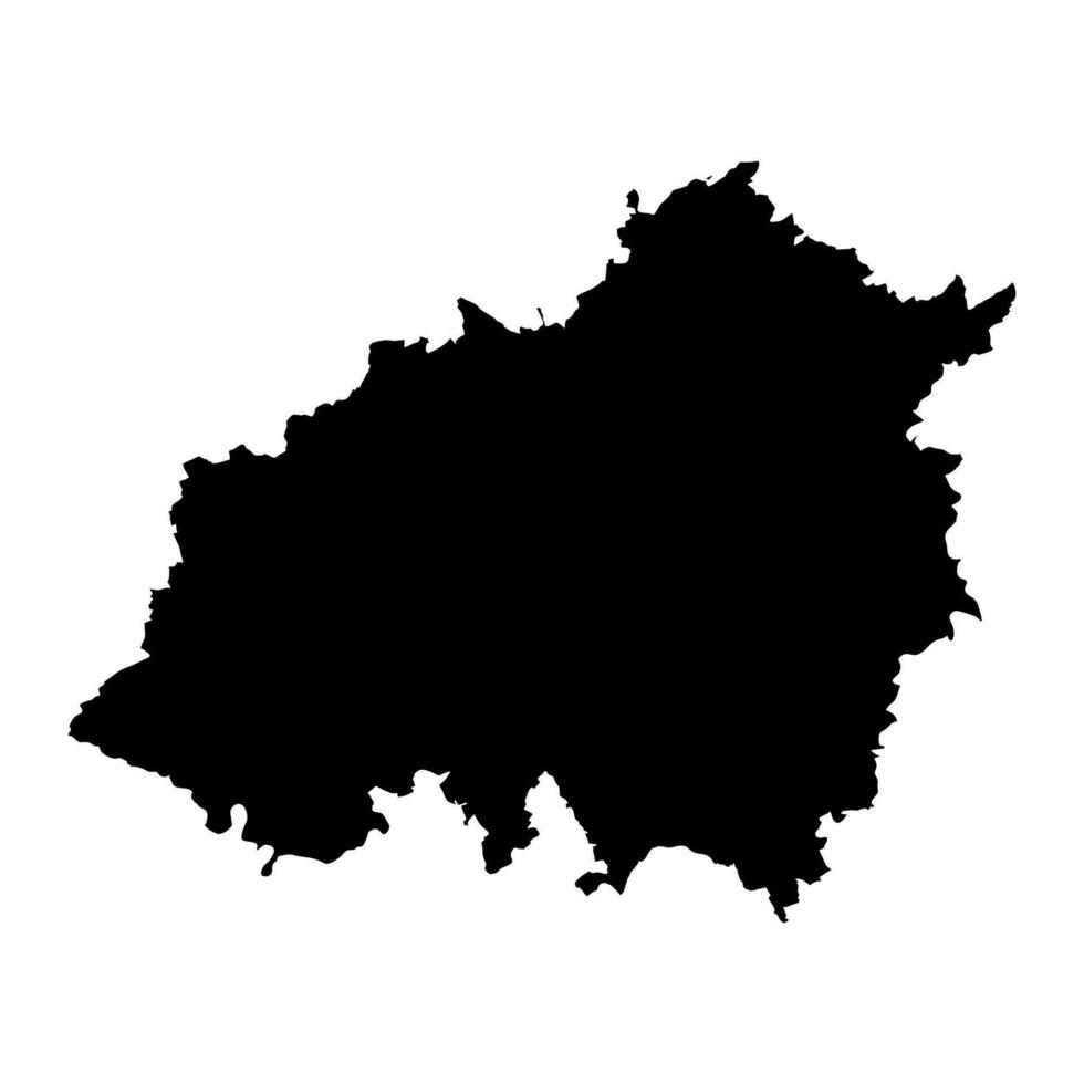 Wiltz Cantão mapa, administrativo divisão do Luxemburgo. vetor ilustração.