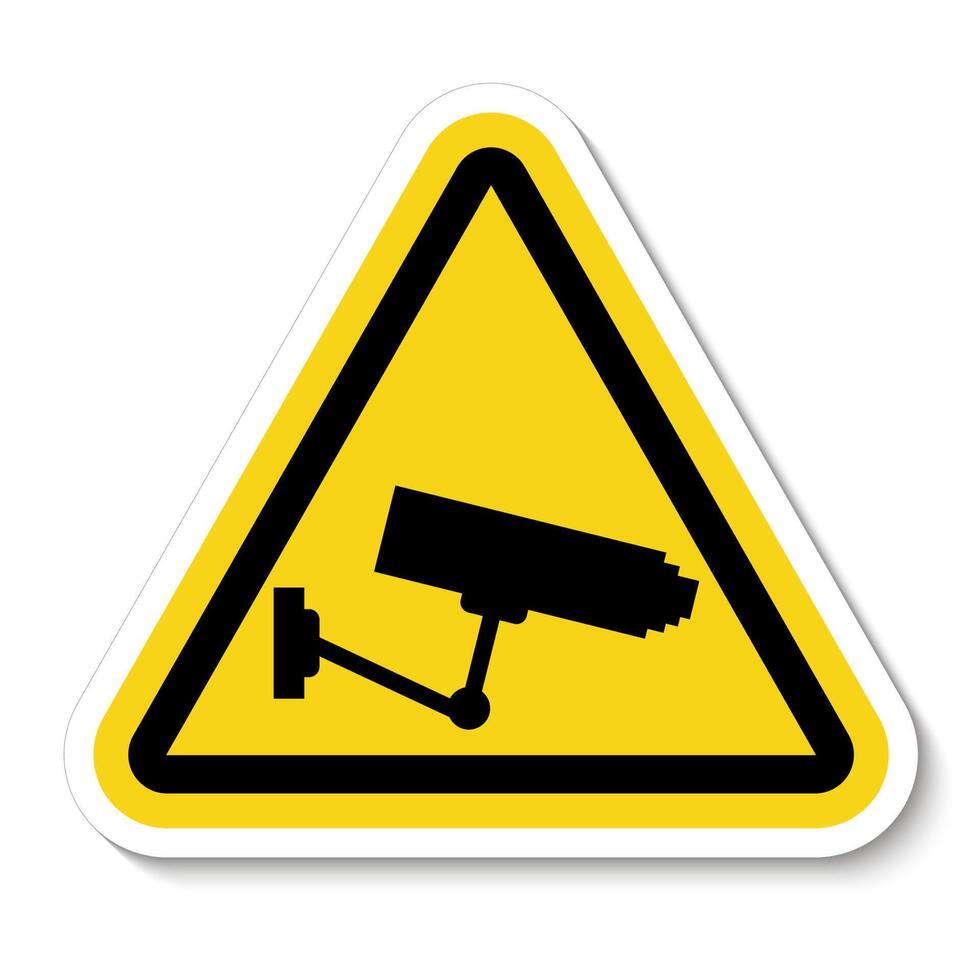 câmera icon.cctv de vigilância por vídeo. vetor