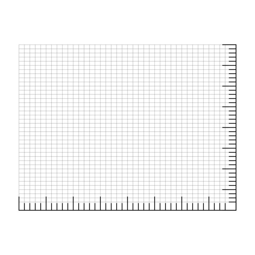 vetor métrica governantes e perspectiva gráfico padronizar rede dentro plano estilo